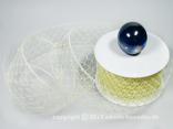 Gitterband Peru Creme ohne Draht 50mm