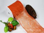 Vliesband Vlies Hellbraun mit Draht 100mm Vliesband Vlies Hellbraun mit Draht 100mm