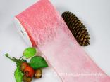 Vliesband Vlies Pink mit Draht 100mm Vliesband Vlies Pink mit Draht 100mm