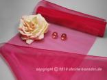 Tischband Organzaband Organza Pink ohne Draht 280mm Tischband Organzaband Organza Pink ohne Draht 280mm