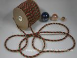 Kordel 6mm Rot ohne Draht 6mm