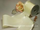 Tischband Exclusive Creme ohne Draht 100mm