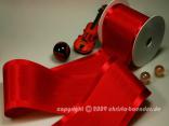 Tischband Exclusive Rot ohne Draht 100mm