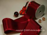 Tischband Exclusive Bordeaux ohne Draht 100mm