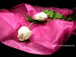 "Organza Stoff" Pink 145cm