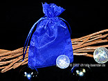 Organzasäckchen 7,5 x 10cm Blau 10 Stück Organzasäckchen 7,5 x 10cm Blau 10 Stück