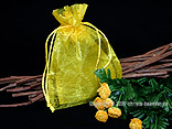 Organzasäckchen 7,5 x 10cm Gelb 10 Stück Organzasäckchen 7,5 x 10cm Gelb 10 Stück
