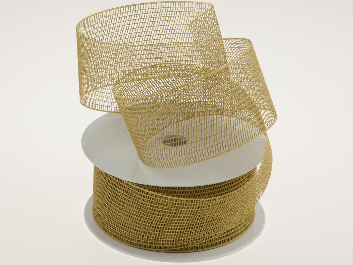 "Feingitter" ohne Draht, ca. 50mm Gold