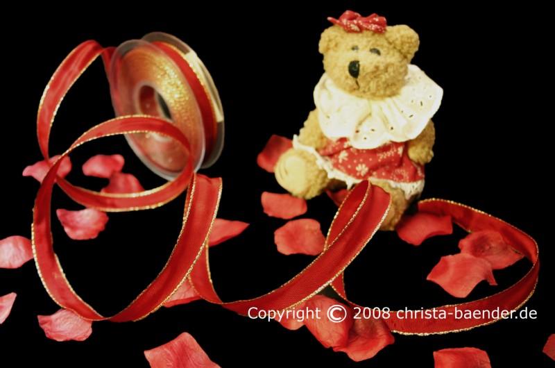 Uniband Goldkante Moskau Karminrot mit Draht 15mm