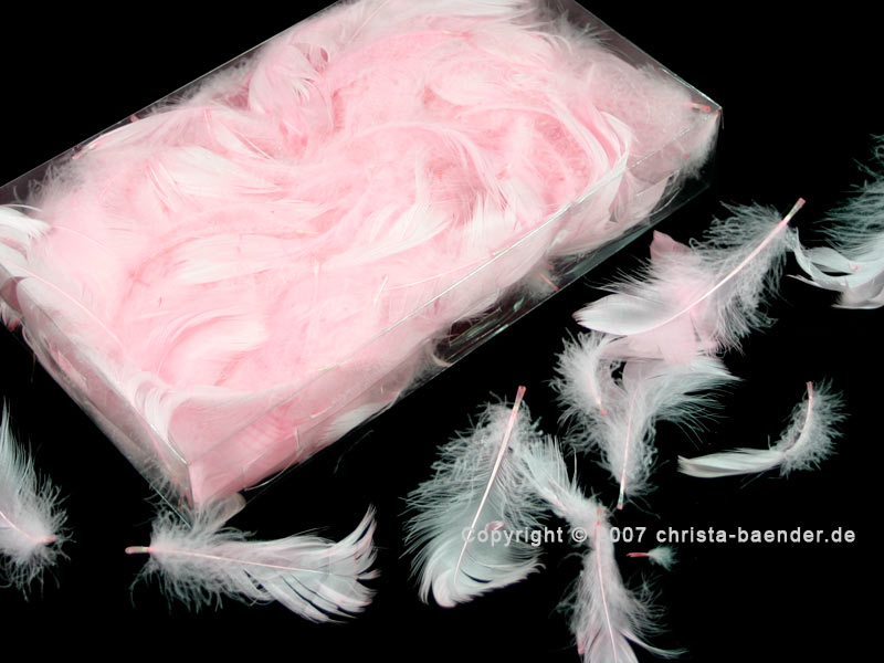 Federn lose, Rosa 15 g