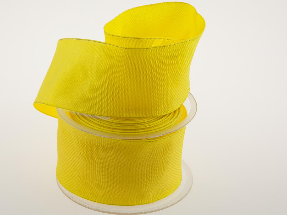 Uniband gelb 60 mm mit Draht