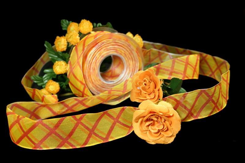 "Picasso" Orange mit Draht 40mm