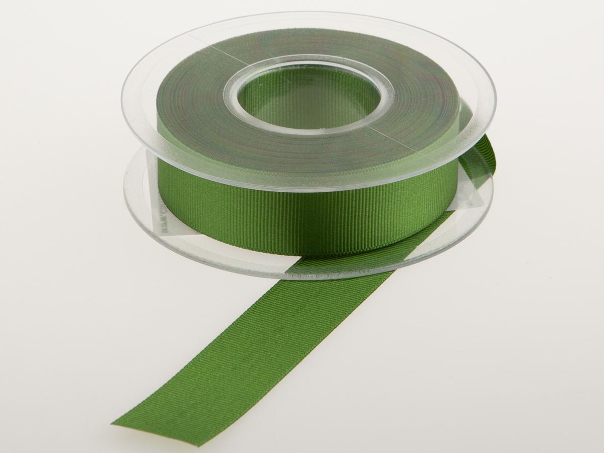 Uniband Ripsband jagdgrün 25mm ohne Draht
