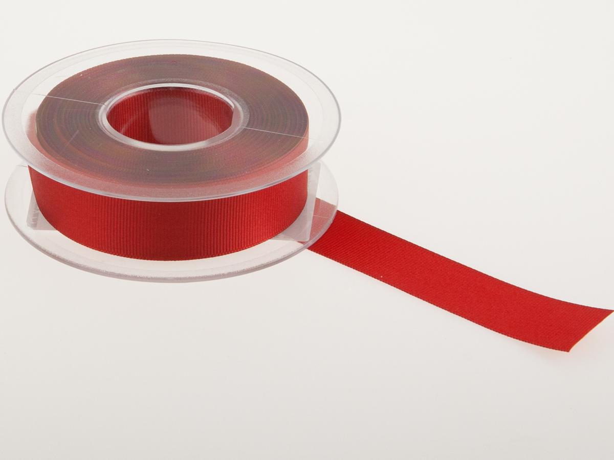 Uniband Ripsband kaminrot 25mm ohne Draht