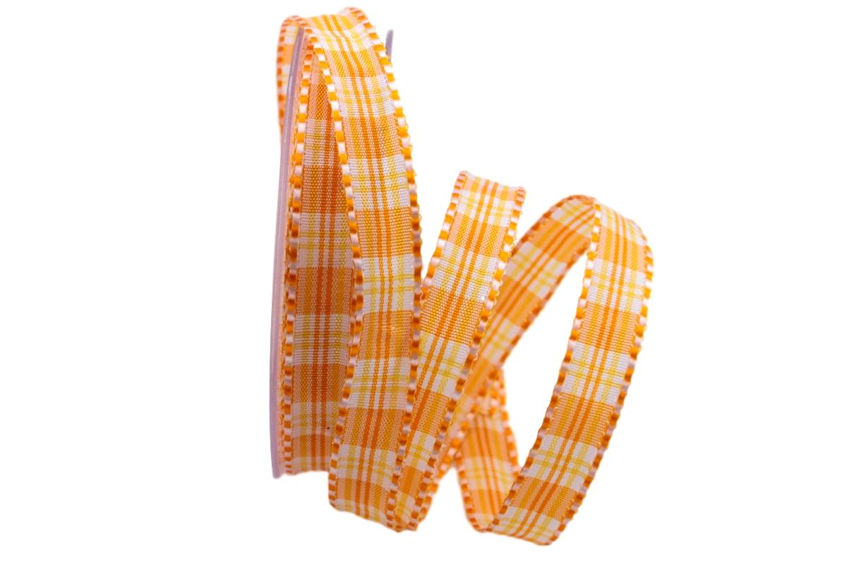 Karoband Primavera 15mm orange mit Angelschnur