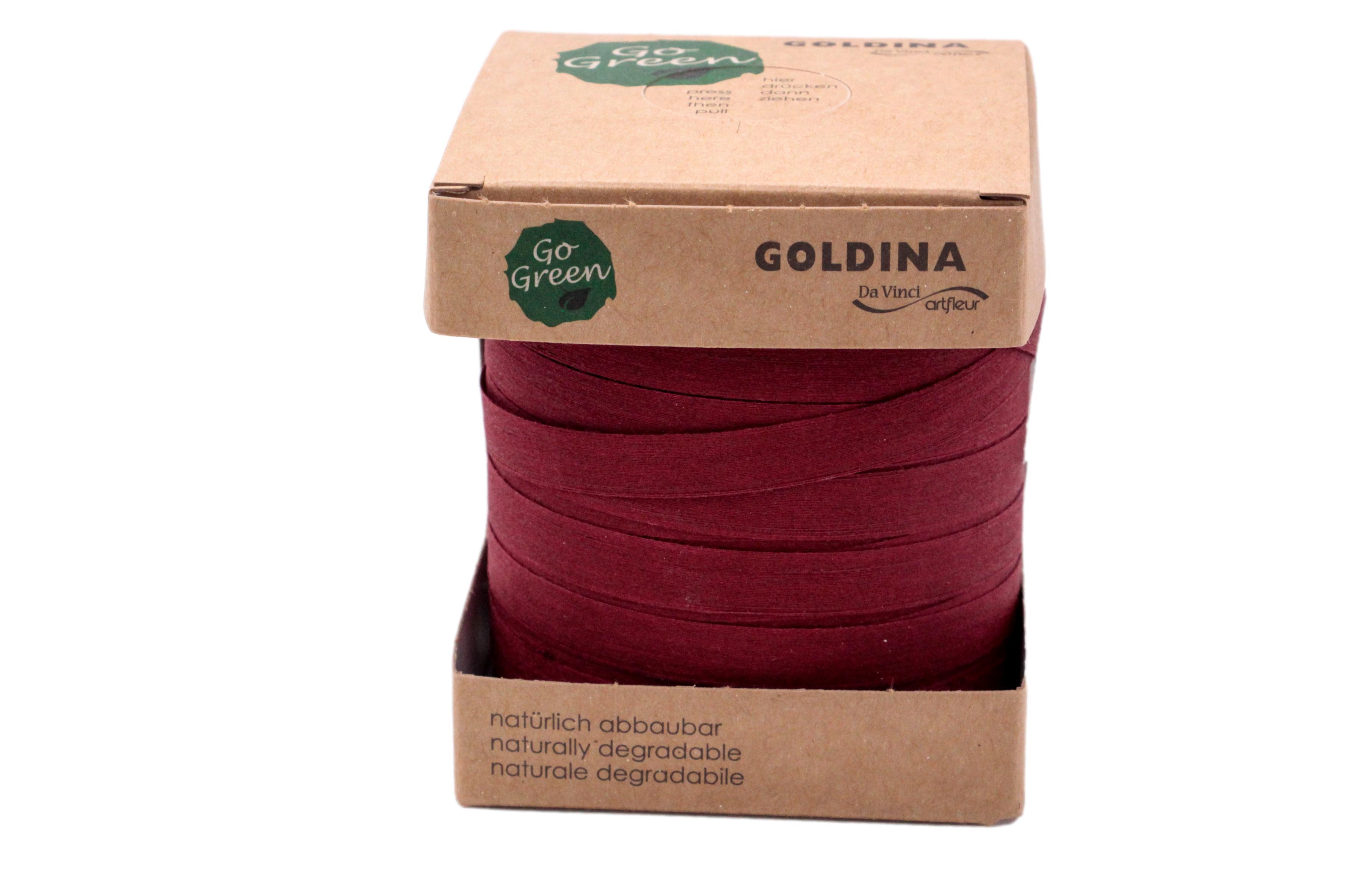 Ringelband 100% Baumwolle bordeaux 10mm