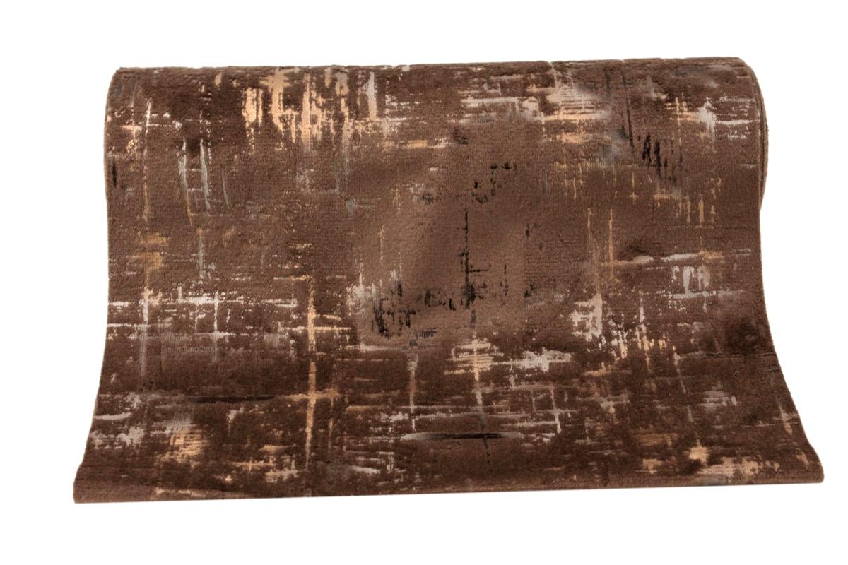 Tischläufer Samt Oro Velluto braun 200mm ohne Draht