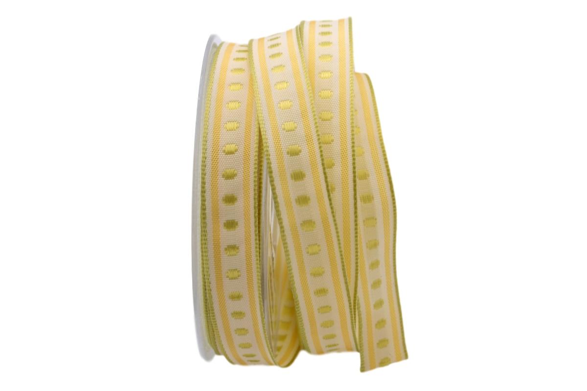 Dekoband Piccolo mintgrün 15mm mit Draht