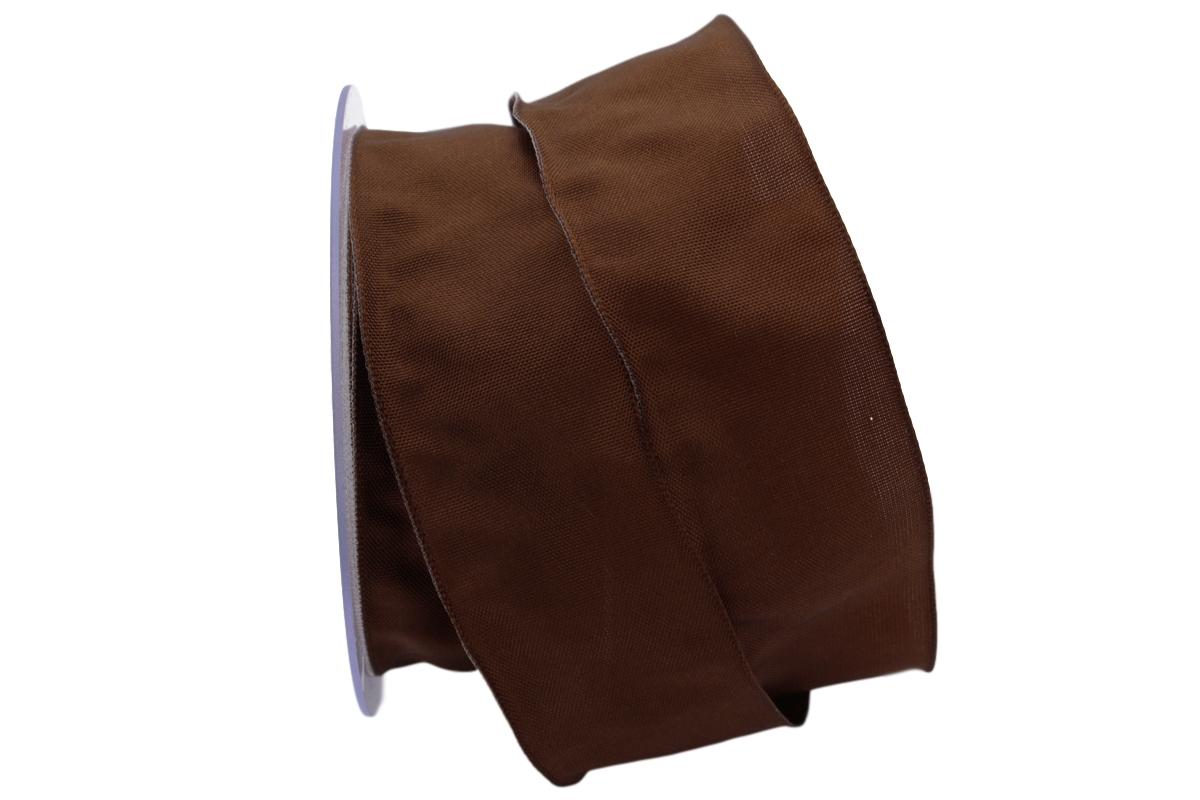 Uniband SONDERFARBE braun 40mm mit Draht