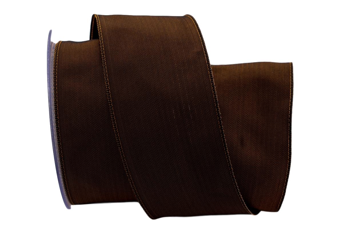 Uniband SONDERFARBE dunkelbraun ca. 60mm mit Draht