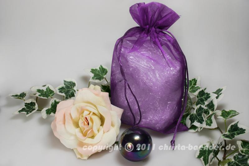 Organzasäckchen 15 x 25cm Lila 10 Stück