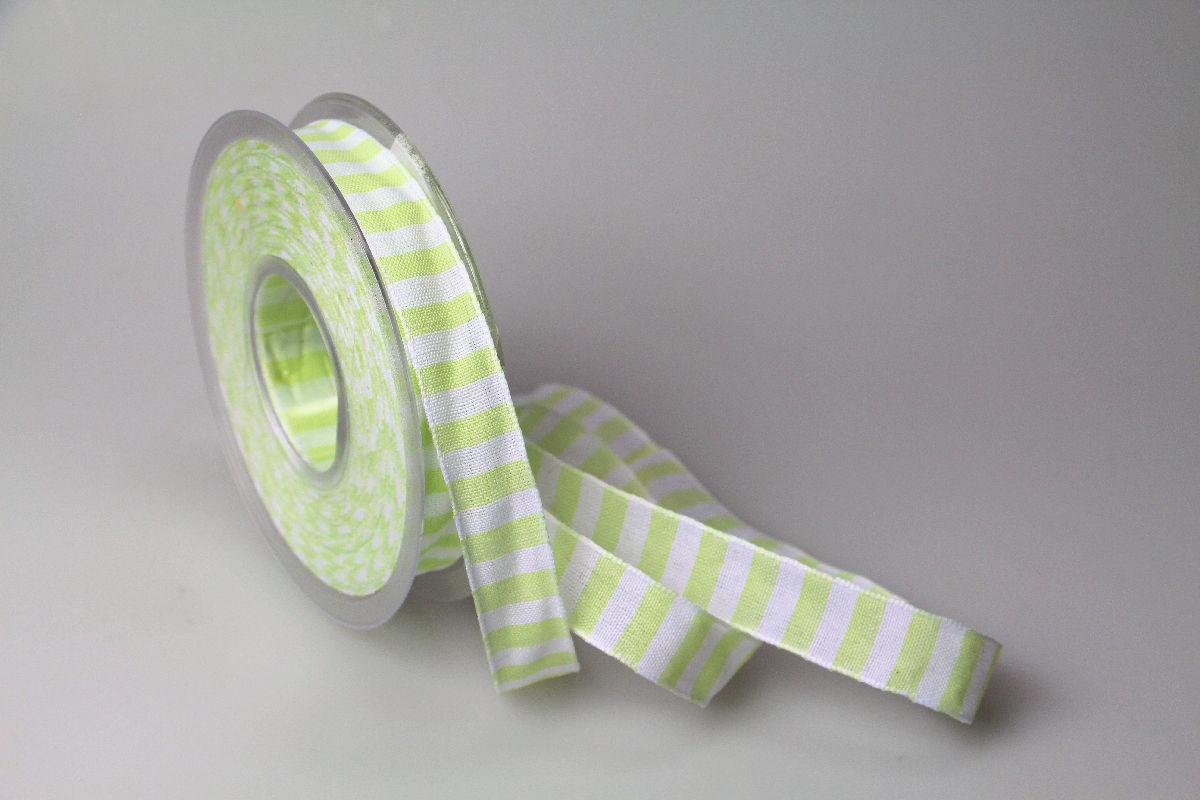 Dekoband Rügen mintgrün 15mm ohne Draht