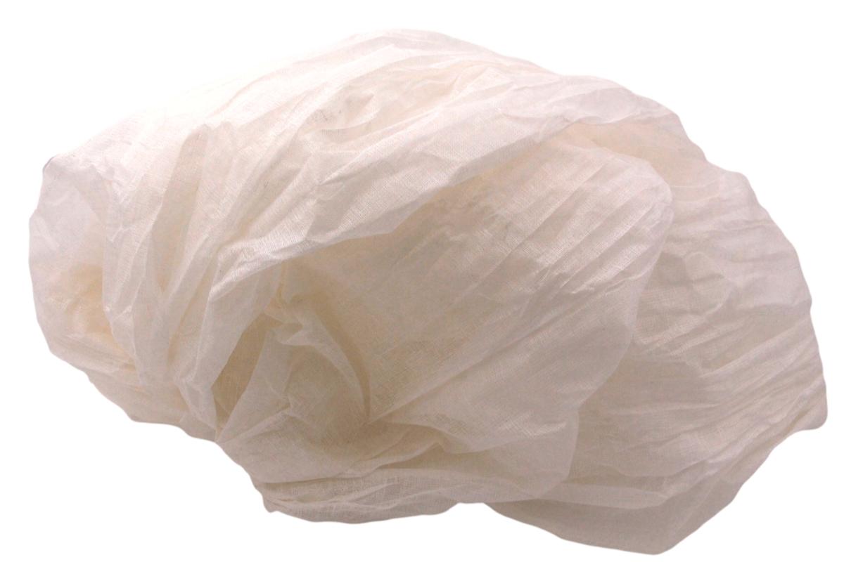 Dekostoff Crinkle Creme 2m