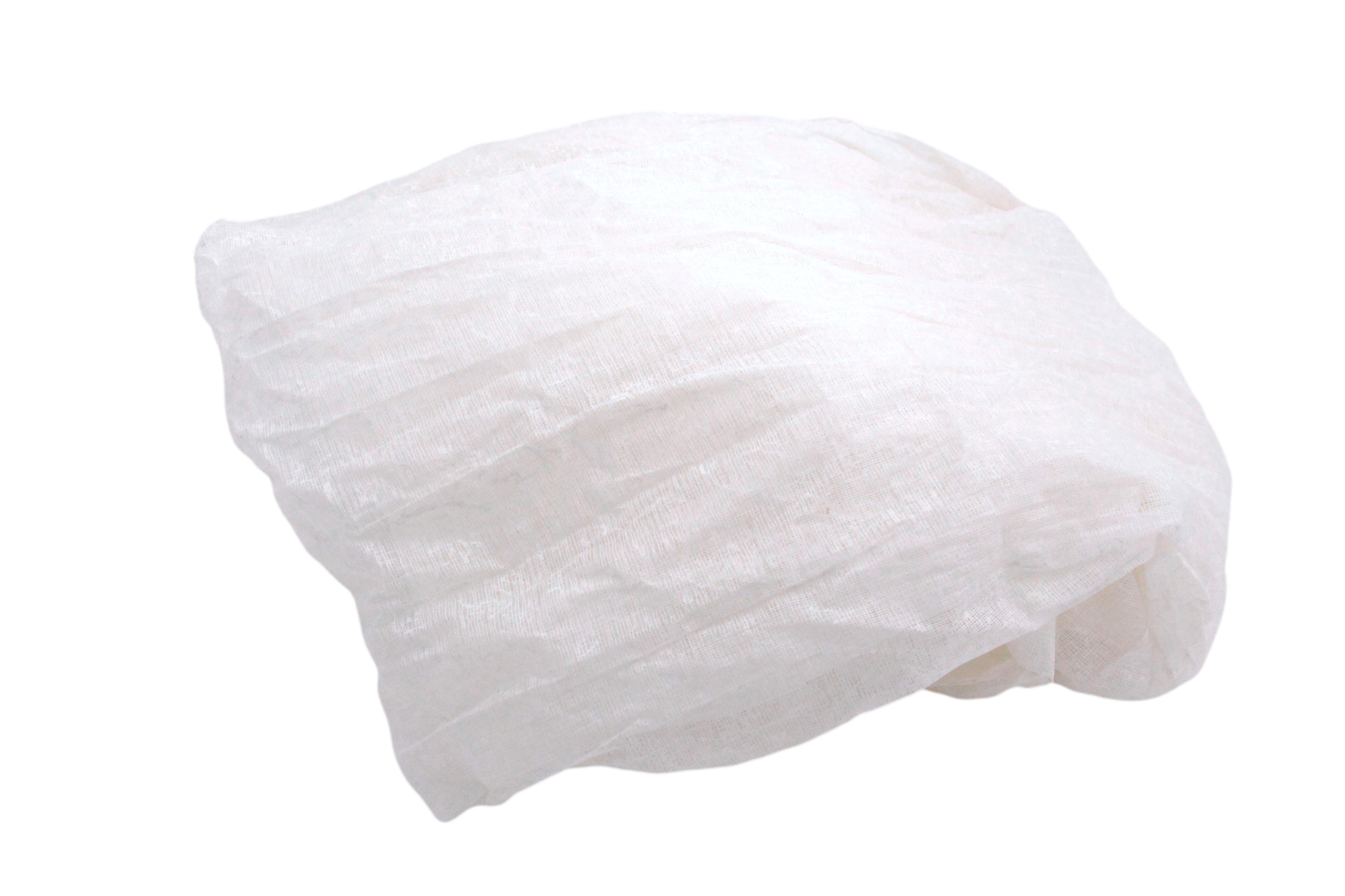 Dekostoff Crinkle wollweiß mit Struktur 2m