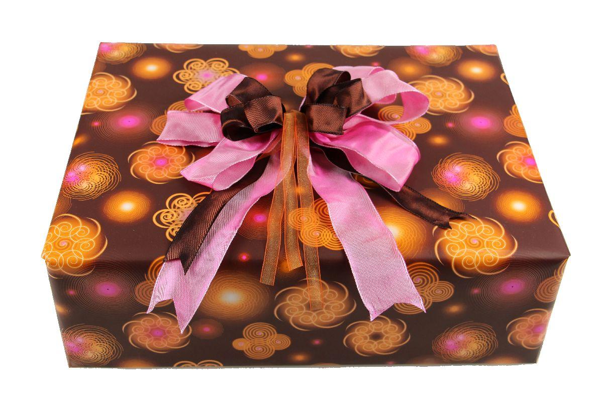 Geschenkpapier Circle orange