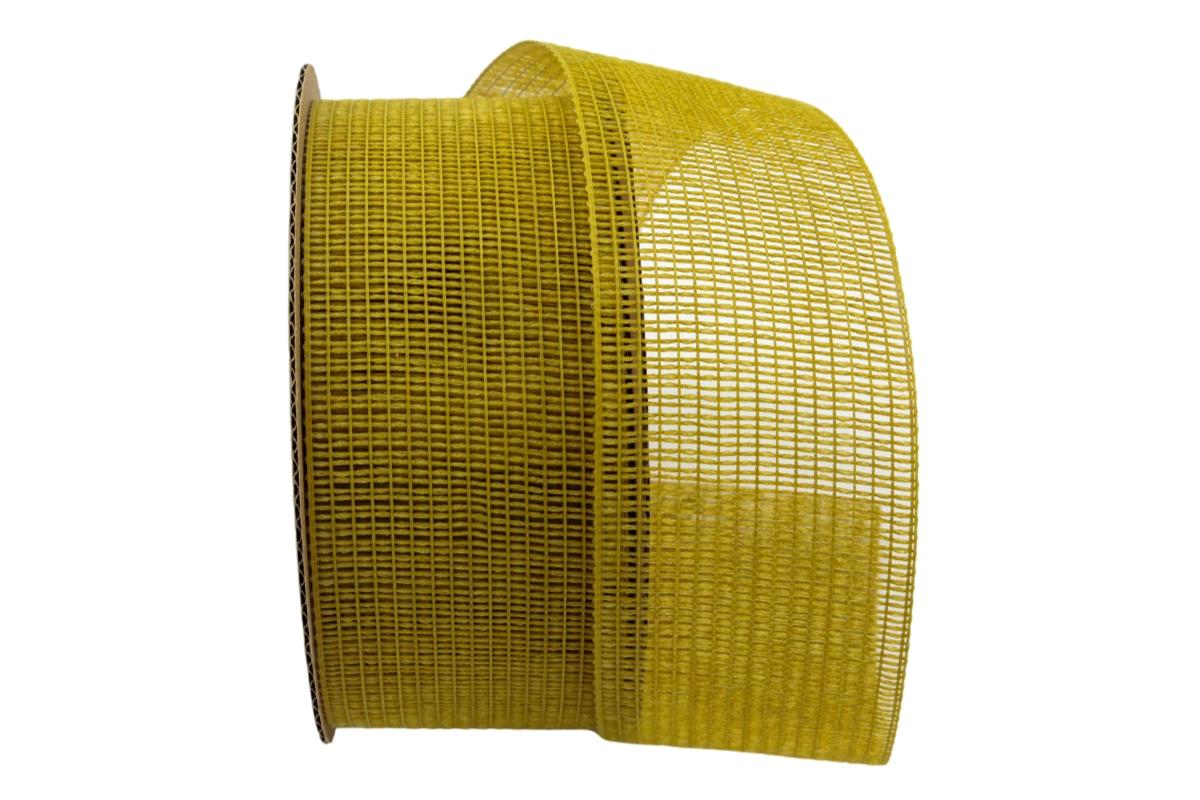 Gitterband Feingitter olivegrün 50mm ohne Draht