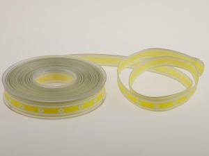 Motivband Blume Gelb mit Draht 15 mm Motivband Blume Gelb mit Draht 15 mm