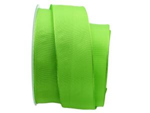 Geschenkband Dekoband Schleifenband Geschenkband Basic hellgrün 40mm mit Draht