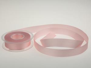 Uniband Ripsband Rosa ohne Draht 25mm