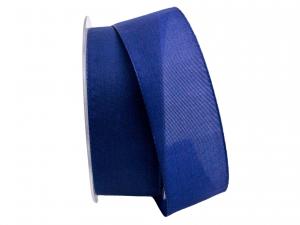 Geschenkband Dekoband Schleifenband Basicband marineblau 40mm ohne Draht