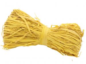 Bast-Fäden Gelb ohne Draht