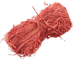 Bast-Fäden Rot ohne Draht Bast-Fäden Rot ohne Draht