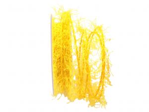 Fransenkordel 2-3mm gelb ohne Draht