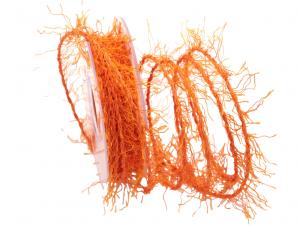 Fransenkordel 2-3mm orange ohne Draht