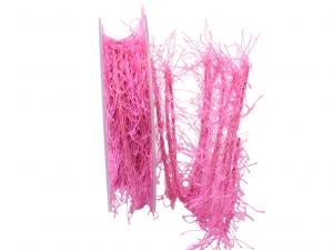Fransenkordel 2-3mm pink ohne Draht
