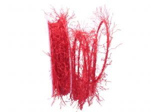 Fransenkordel 2-3mm rot ohne Draht