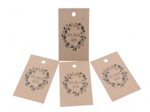 Geschenkanhänger "schön, dass du da bist" 20 Stück