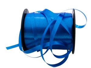 Geschenkband Dekoband Schleifenband Polyband Blau ohne Draht 5mm
