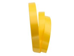 Geschenkband Dekoband Schleifenband Polyband Gelb ohne Draht 19mm