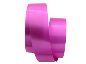 Geschenkband Dekoband Schleifenband Polyband Pink ohne Draht 49mm