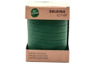 Ringelband 100% Baumwolle dunkelgrün 10mm