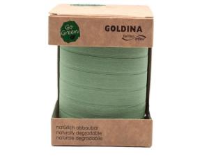 Geschenkband Dekoband Schleifenband Ringelband 100% Baumwolle mintgrün 10mm