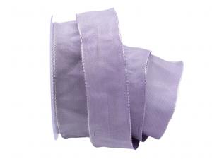 Uniband Flieder mit Draht 40mm