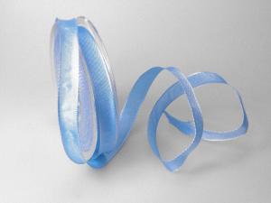 Uniband Hellblau mit Draht 15mm