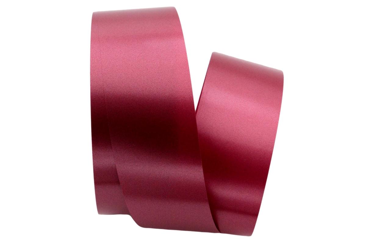 Polyband bordeaux ohne Draht 49mm