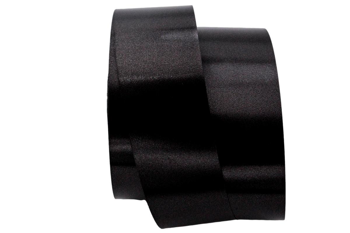 Polyband Schwarz ohne Draht 49mm